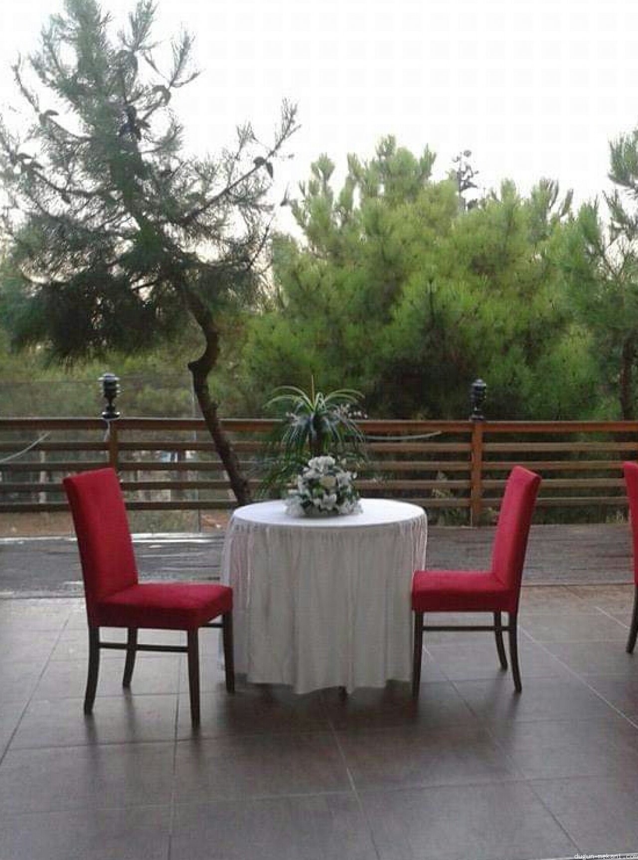 Goldcountrypark Smokin KırDüğünü Alanı Kapalı  Salonumuz da Terras Manzarası